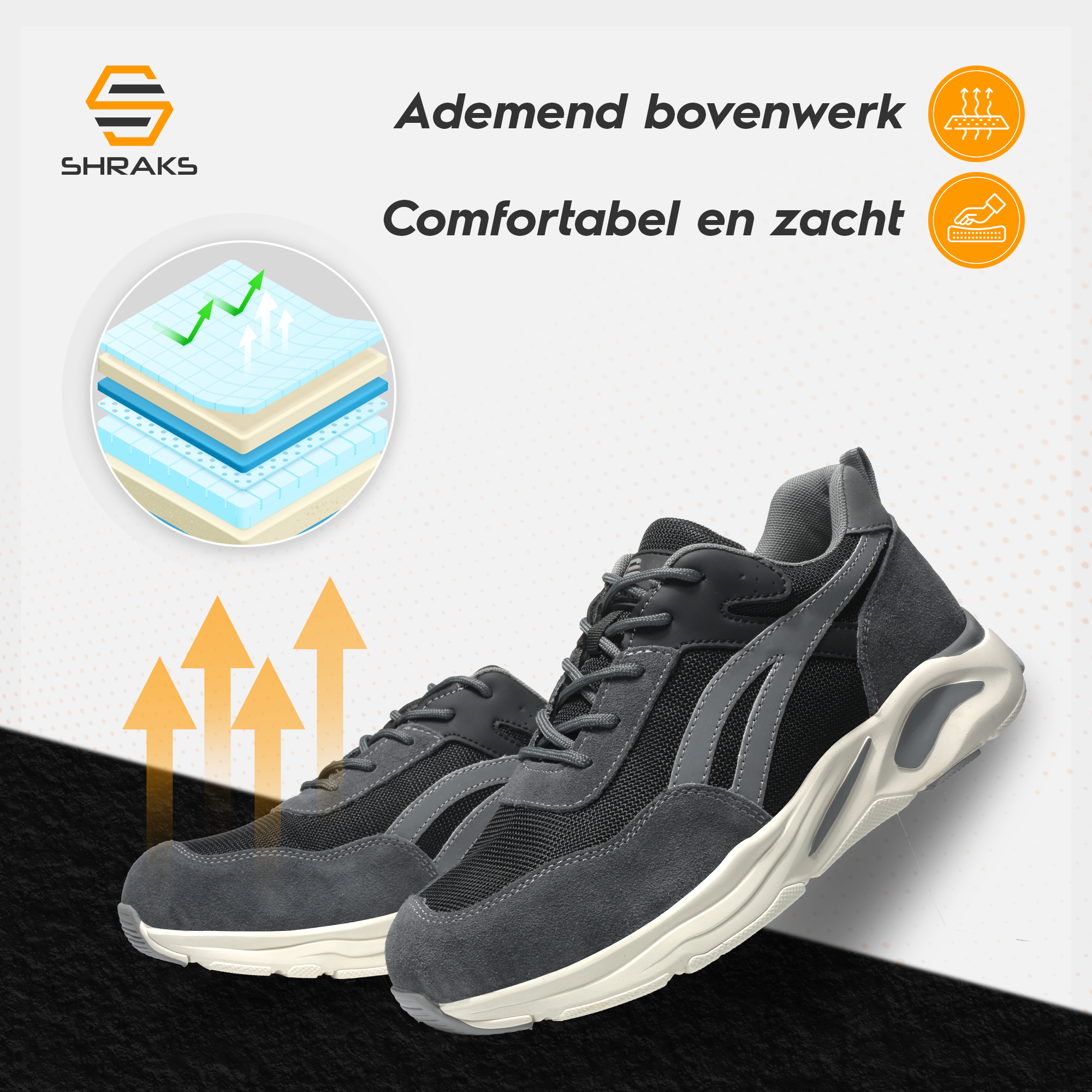 Shraks® Nova Werkschoenen - Shraks