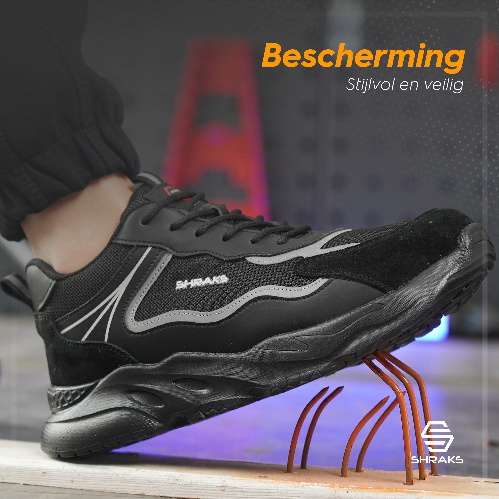 Shraks Moda's selectie van lokale werkschoenen direct beschikbaar voor aankoop