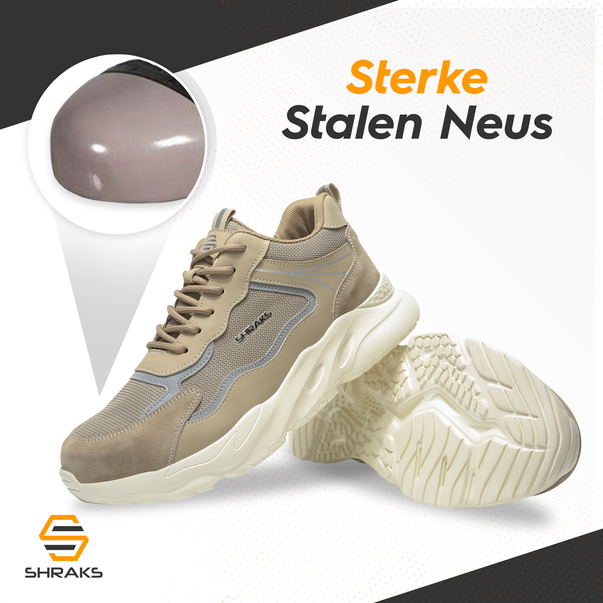 Shraks® Moda Werkschoenen - Shraks